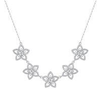 Collier Rosato Femme Gaia in Argent RZGA86